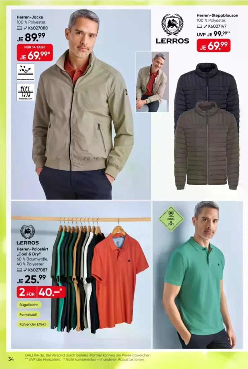 GALERIA Prospekt vom 30.03.2026, Seite 34