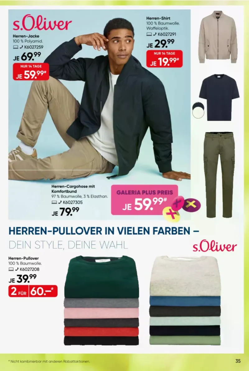 GALERIA Prospekt vom 30.03.2026, Seite 35