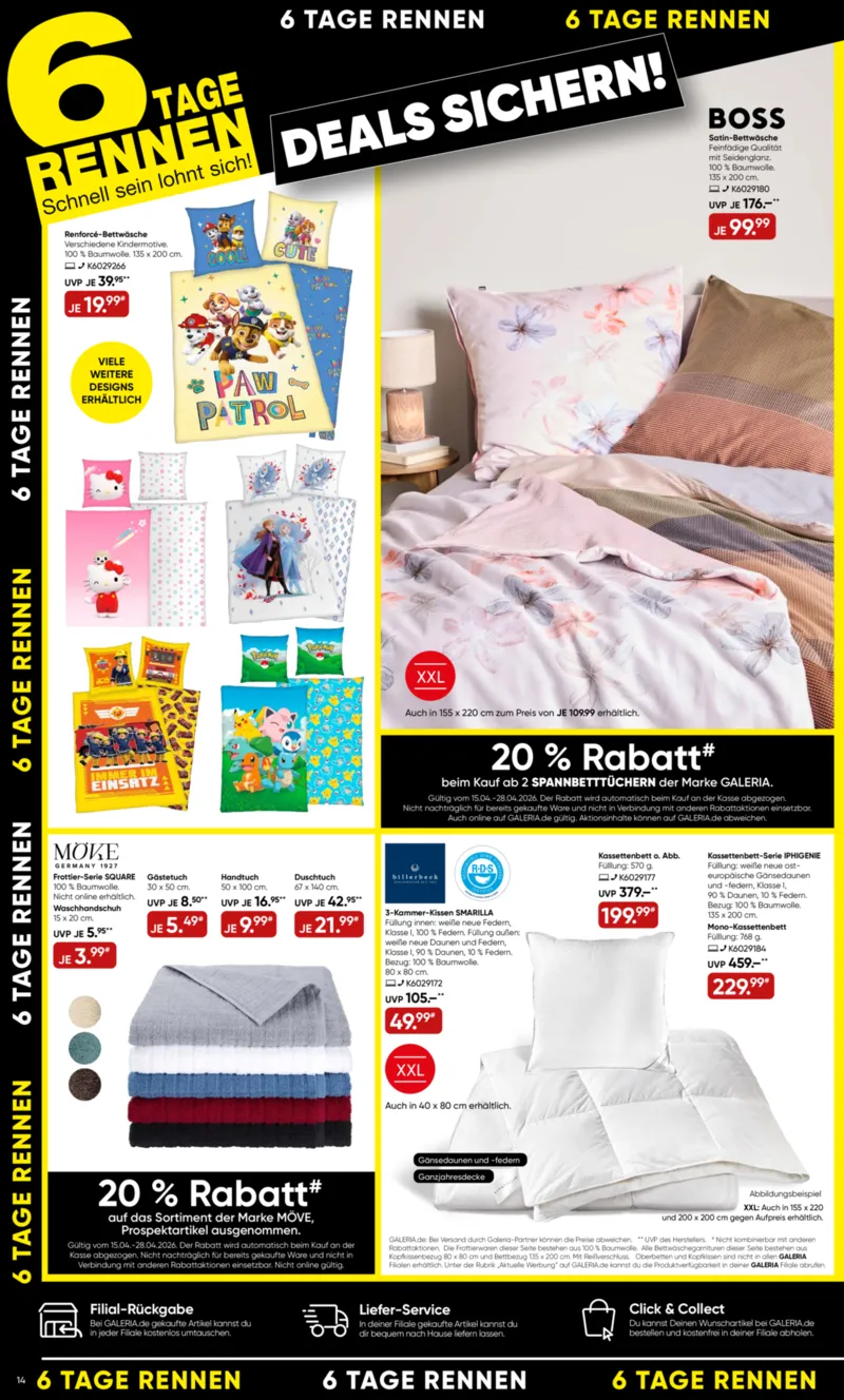 GALERIA Prospekt vom 15.04.2026, Seite 14