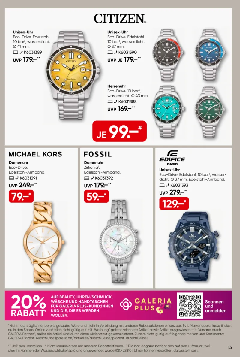 GALERIA Prospekt vom 29.04.2026, Seite 13