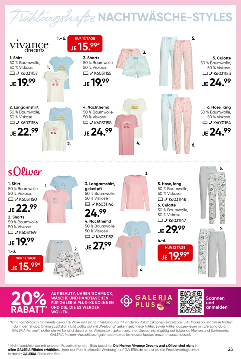 GALERIA Prospekt vom 29.04.2026, Seite 23