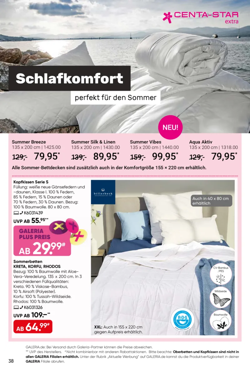 GALERIA Prospekt vom 29.04.2026, Seite 38