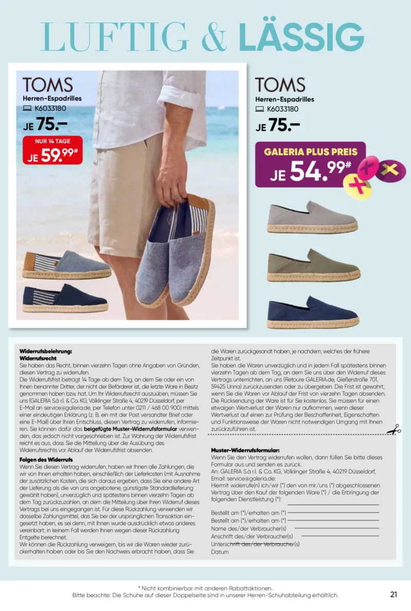 GALERIA Prospekt vom 11.05.2026, Seite 21