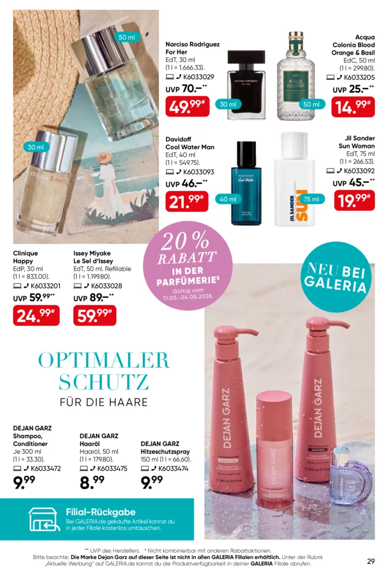 GALERIA Prospekt vom 11.05.2026, Seite 29
