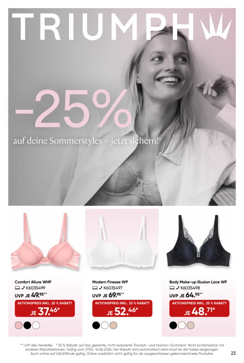 GALERIA Prospekt vom 27.05.2026, Seite 23