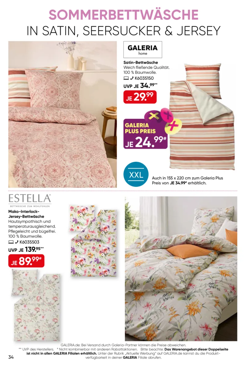 GALERIA Prospekt vom 27.05.2026, Seite 34