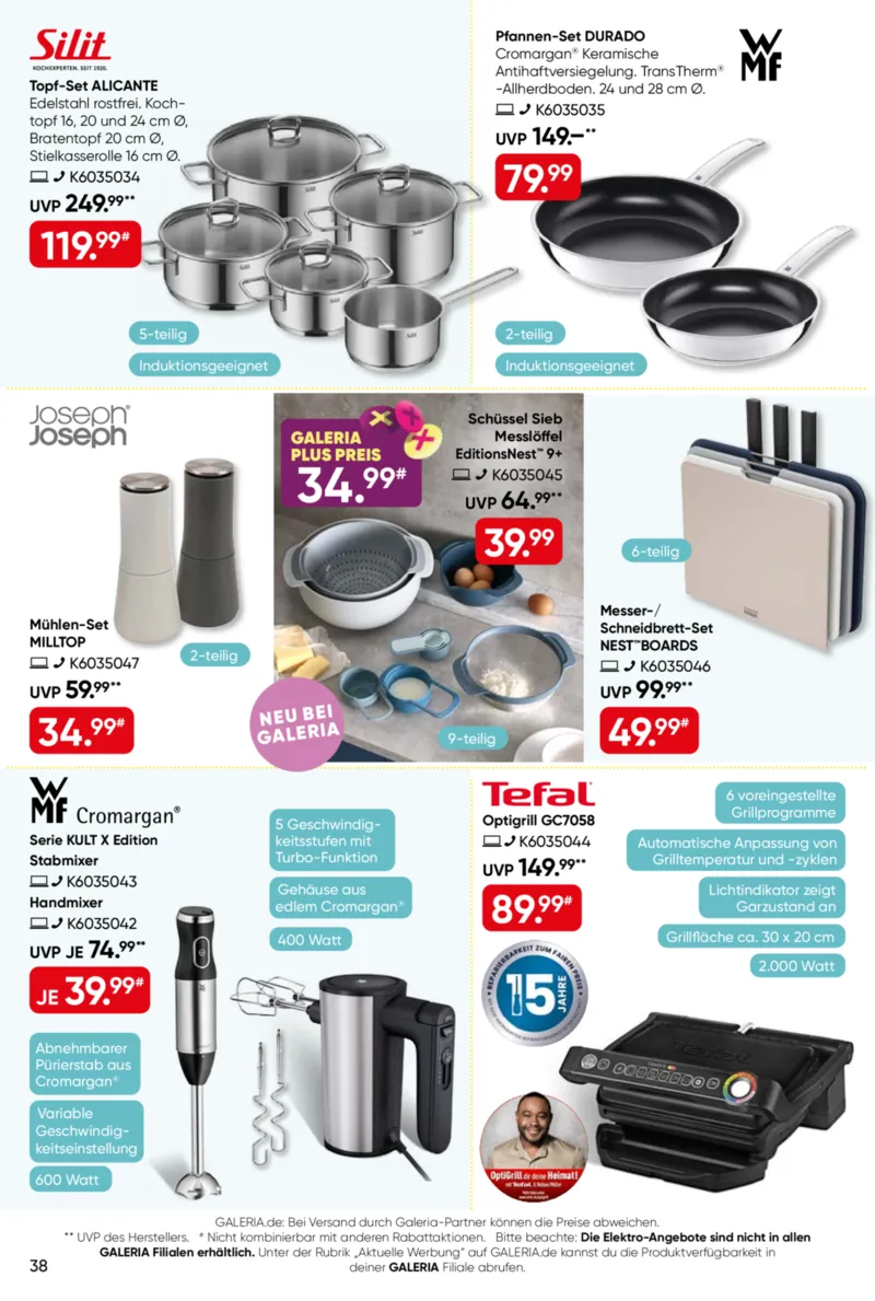 GALERIA Prospekt vom 27.05.2026, Seite 38