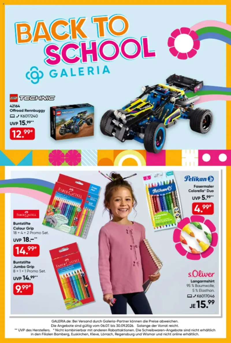 GALERIA Prospekt vom 06.07.2026, Seite 1