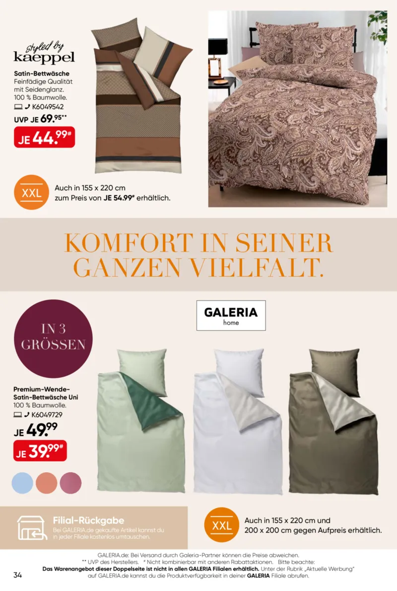 GALERIA Prospekt vom 02.09.2026, Seite 34