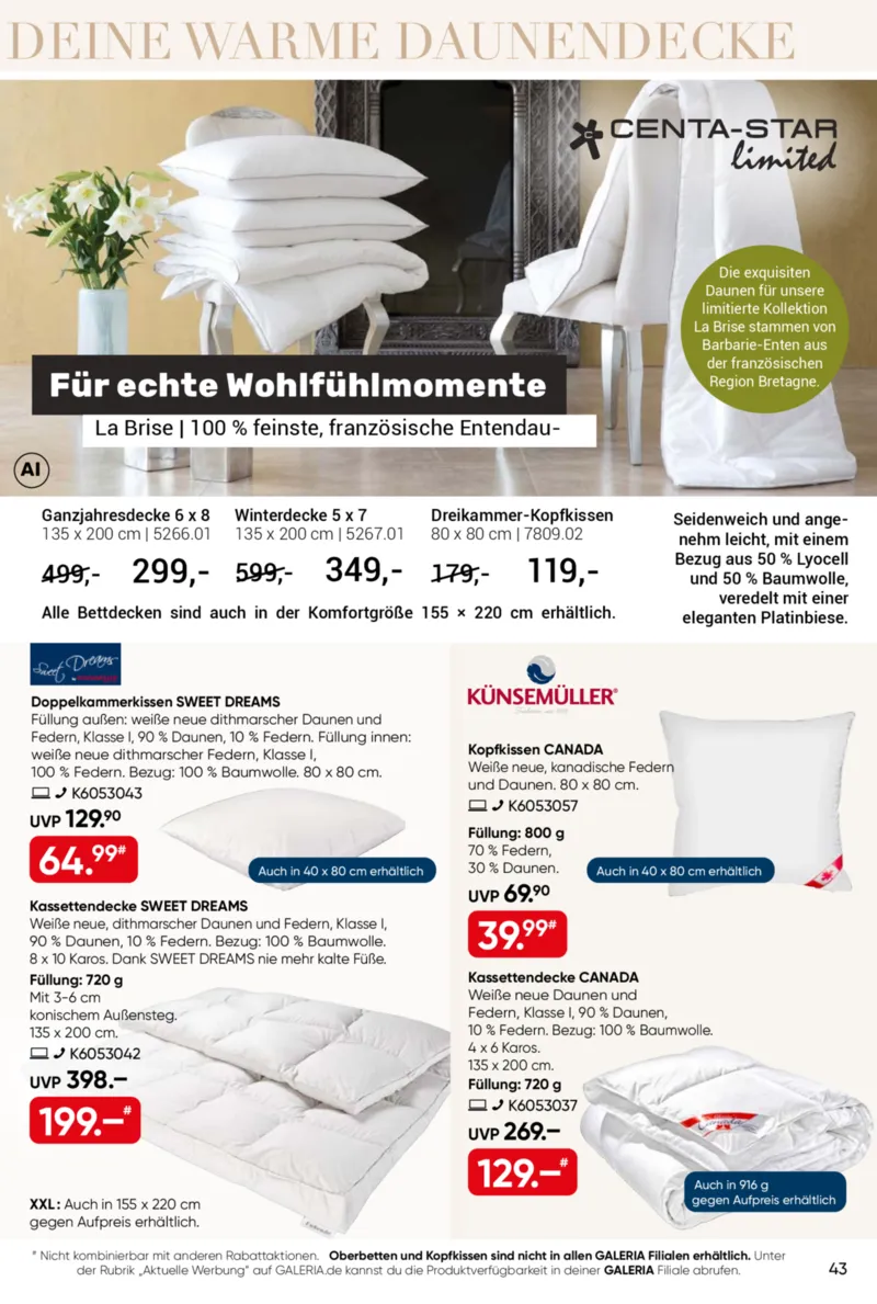 GALERIA Prospekt vom 28.09.2026, Seite 43