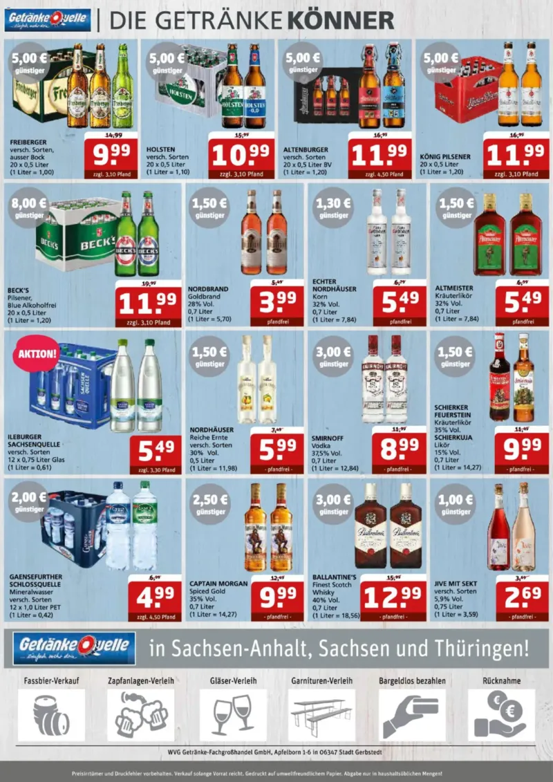 Getränke Quelle Prospekt vom 24.11.2025, Seite 6