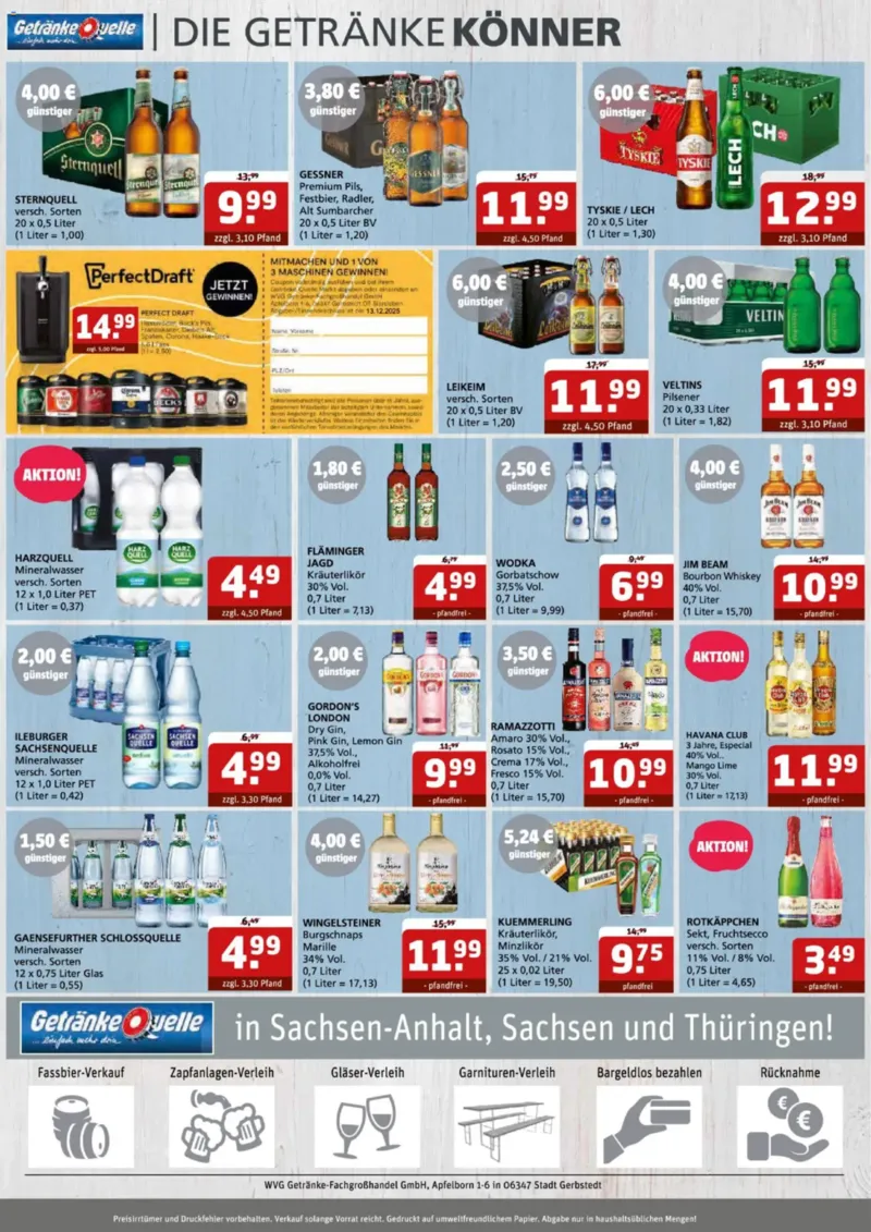 Getränke Quelle Prospekt vom 08.12.2025, Seite 6