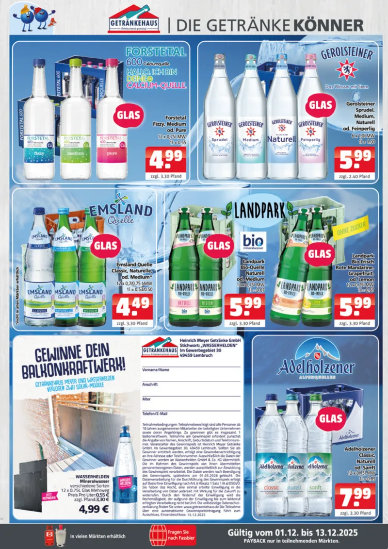 Getränkehaus Prospekt vom 01.12.2025, Seite 3