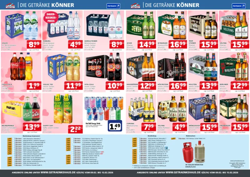 Getränkehaus Prospekt vom 09.02.2026, Seite 2