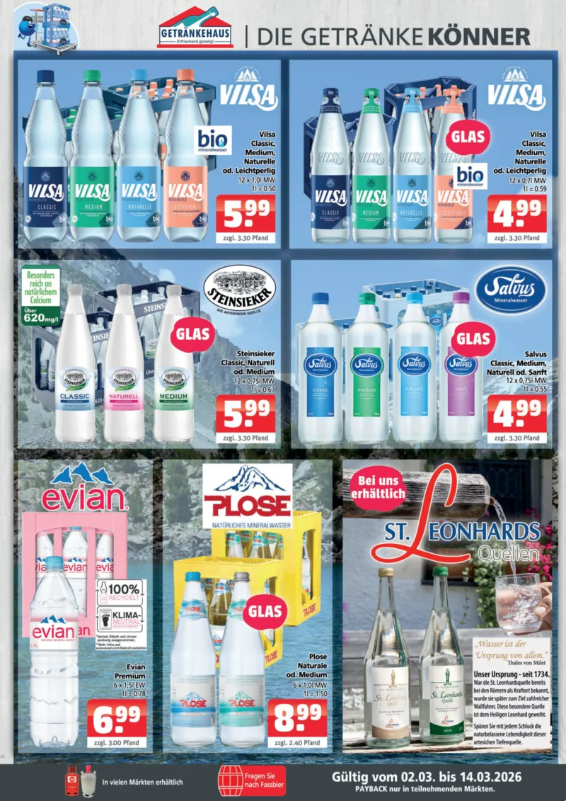 Getränkehaus Prospekt vom 02.03.2026, Seite 3