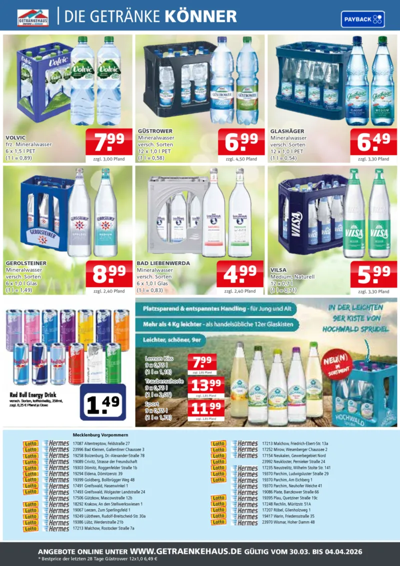 Getränkehaus Prospekt vom 30.03.2026, Seite 2