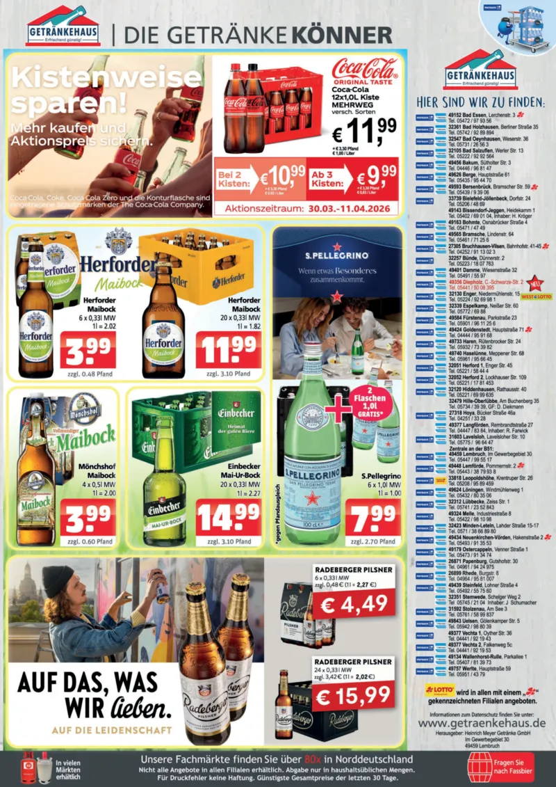 Getränkehaus Prospekt vom 30.03.2026, Seite 8