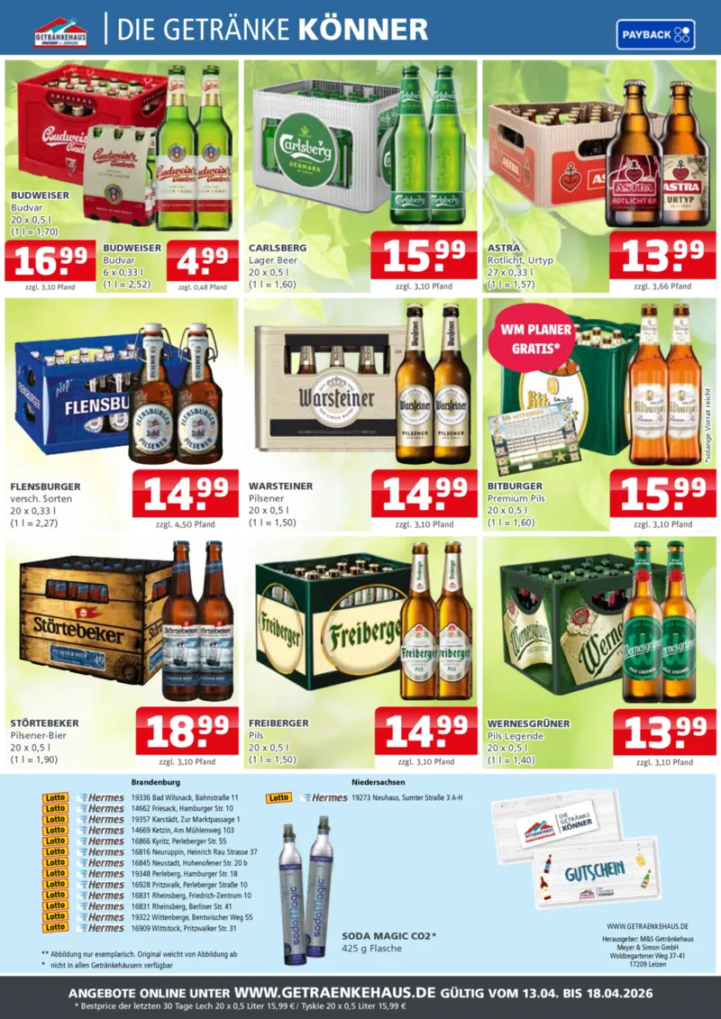 Getränkehaus Prospekt vom 13.04.2026, Seite 3
