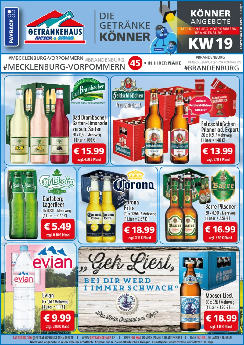 Getränkehaus Prospekt vom 04.05.2026, Seite 1