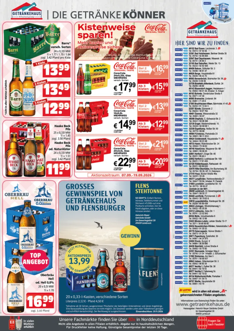 Getränkehaus Prospekt vom 07.09.2026, Seite 8