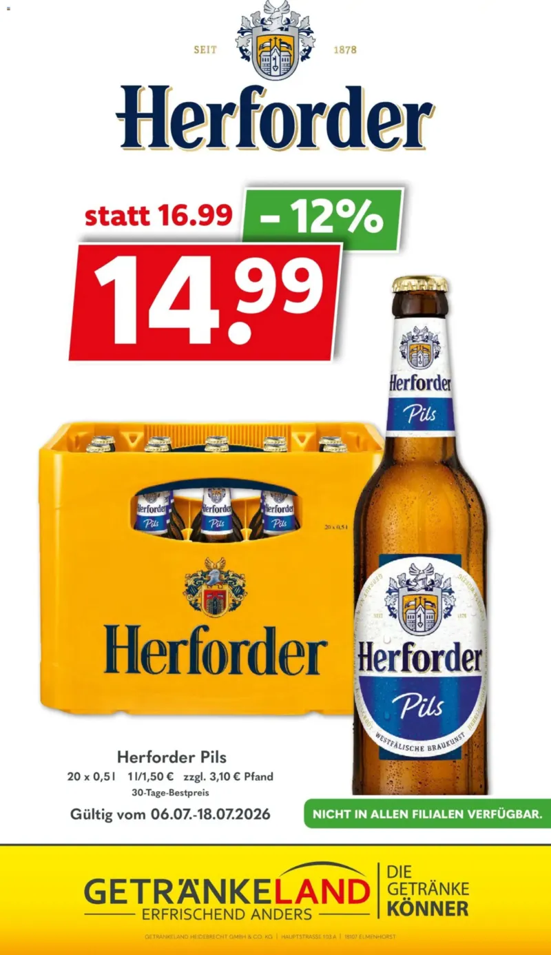 Getränkeland Prospekt vom 06.07.2026, Seite 11