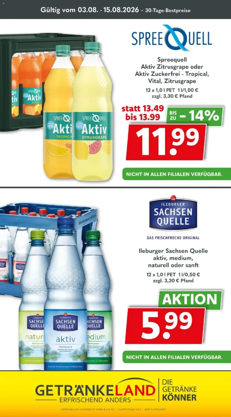 Getränkeland Prospekt vom 17.08.2026, Seite 11