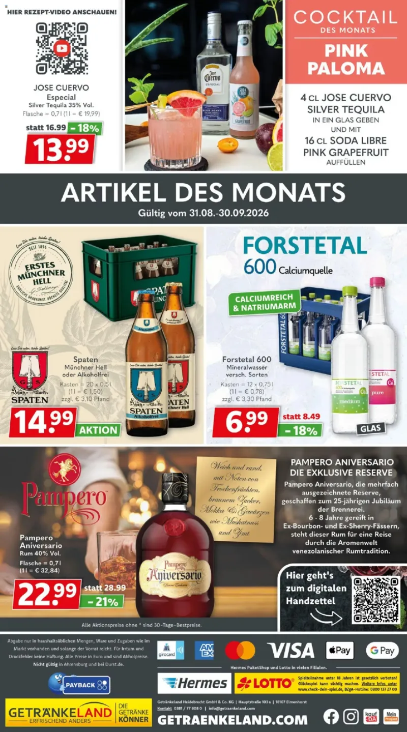 Getränkeland Prospekt vom 14.09.2026, Seite 8