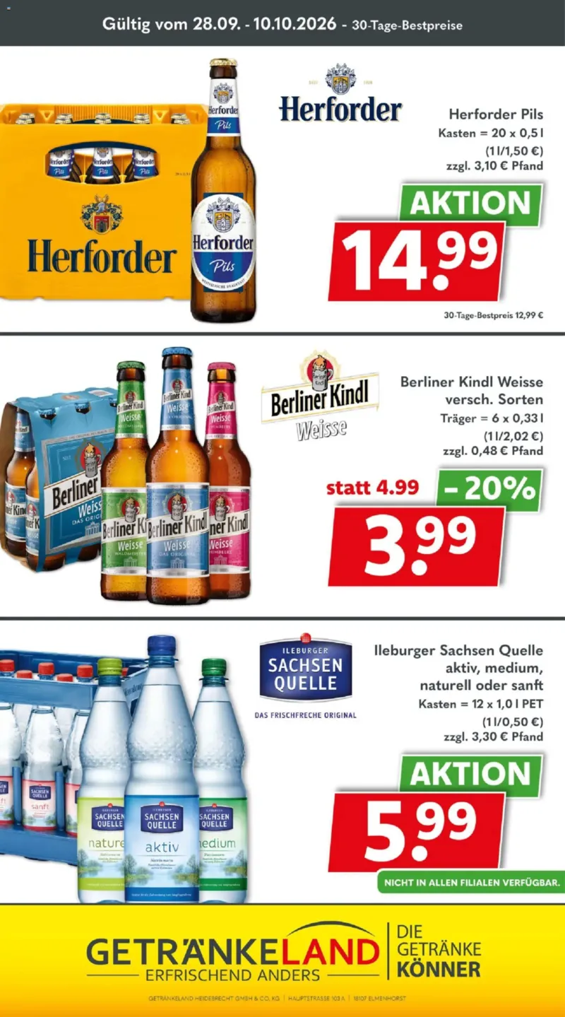 Getränkeland Prospekt vom 28.09.2026, Seite 8