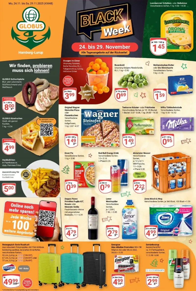 Globus Prospekt vom 24.11.2025, Seite 1