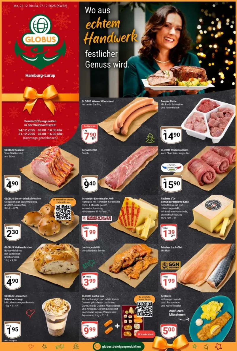 Globus Prospekt vom 22.12.2025, Seite 1