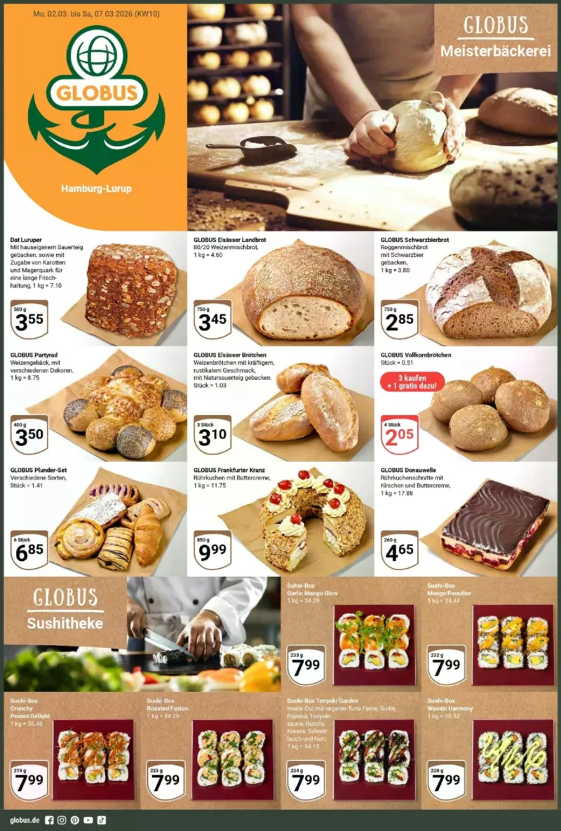 Globus Prospekt vom 02.03.2026, Seite 1