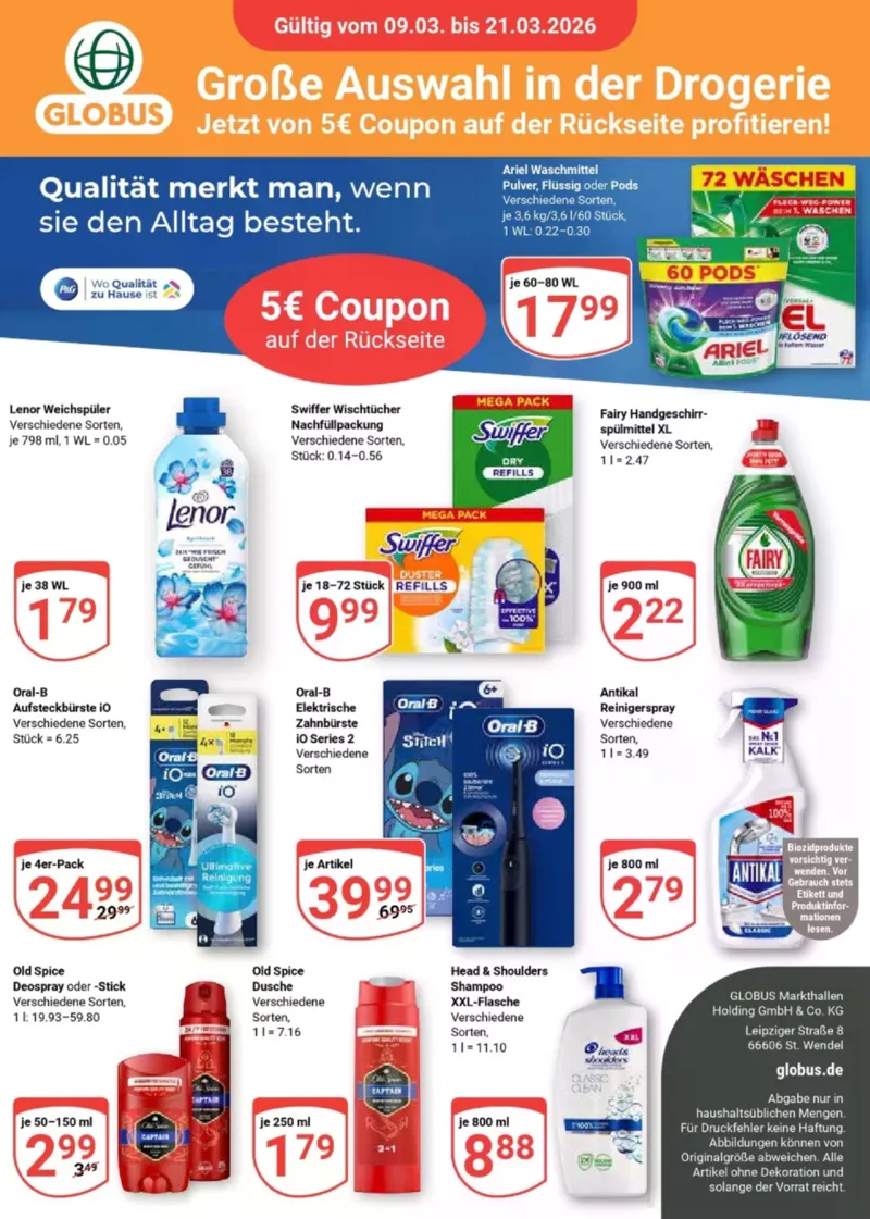 Globus Prospekt vom 16.03.2026, Seite 39
