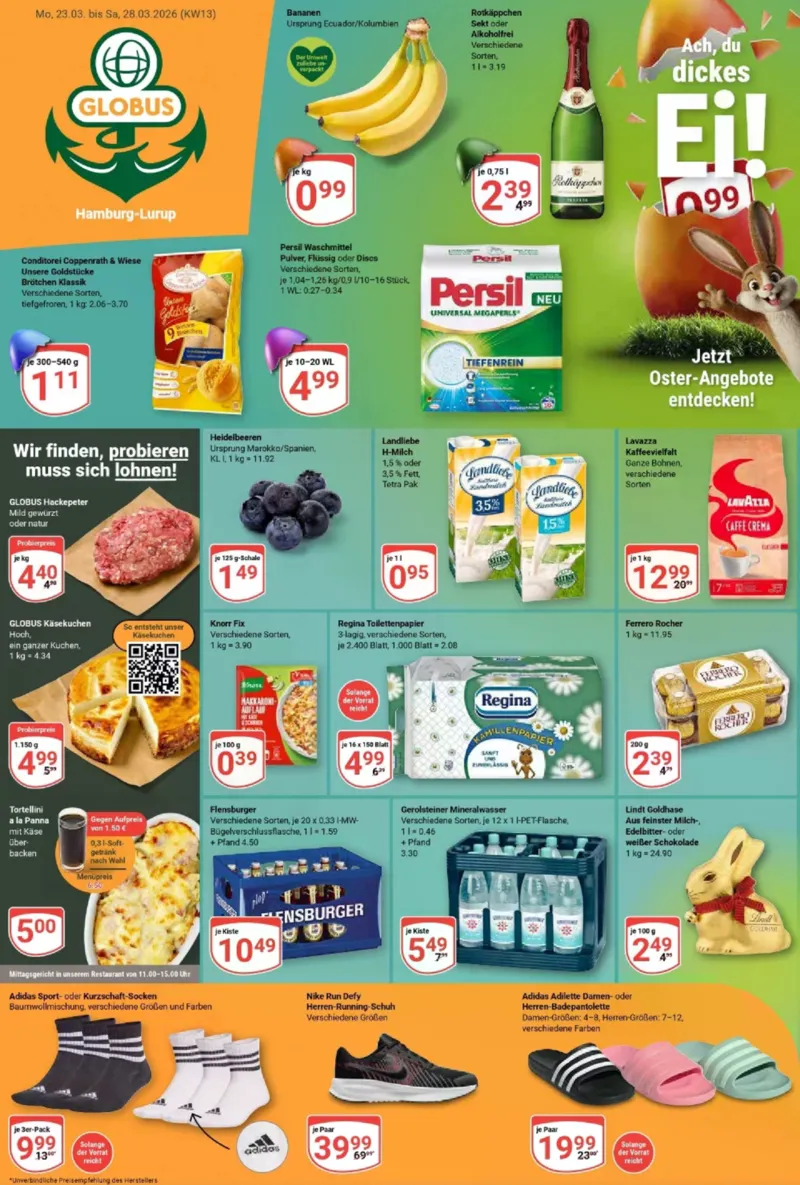 Globus Prospekt vom 23.03.2026, Seite 1