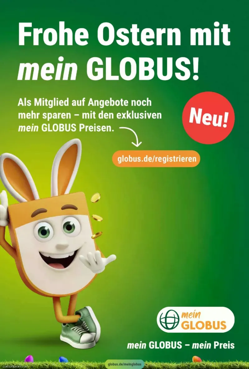 Globus Prospekt vom 23.03.2026, Seite 14