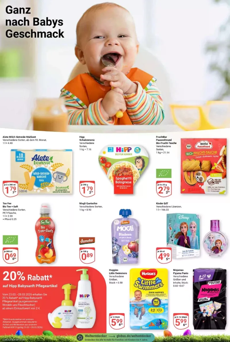 Globus Prospekt vom 23.03.2026, Seite 23