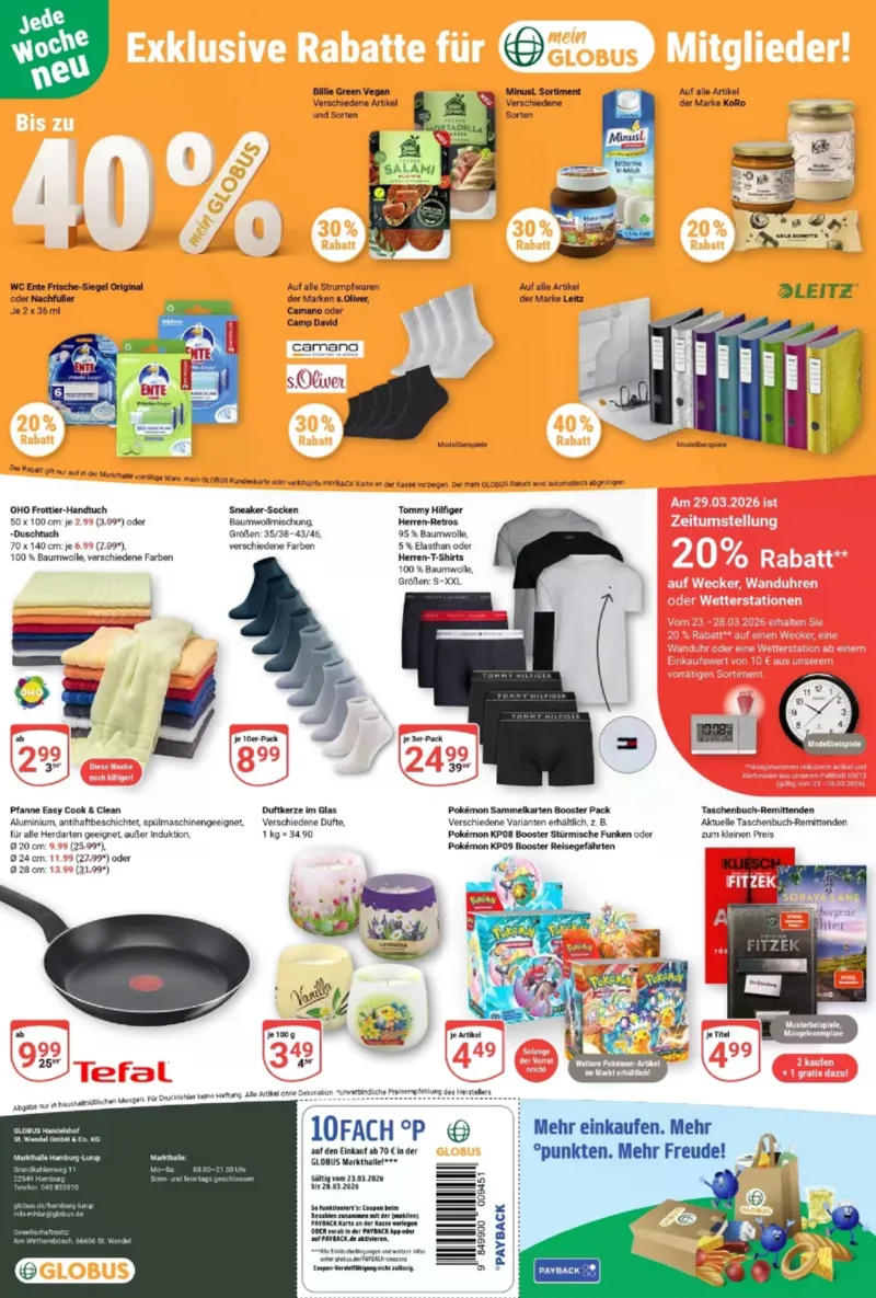 Globus Prospekt vom 23.03.2026, Seite 30
