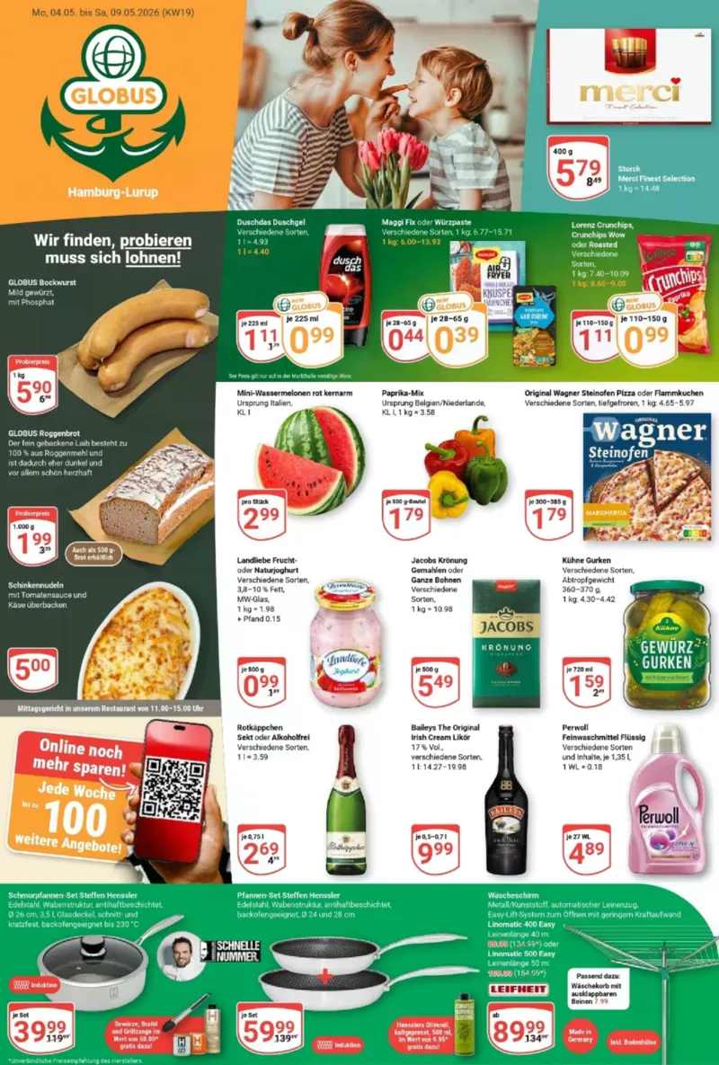 Globus Prospekt vom 04.05.2026, Seite 1