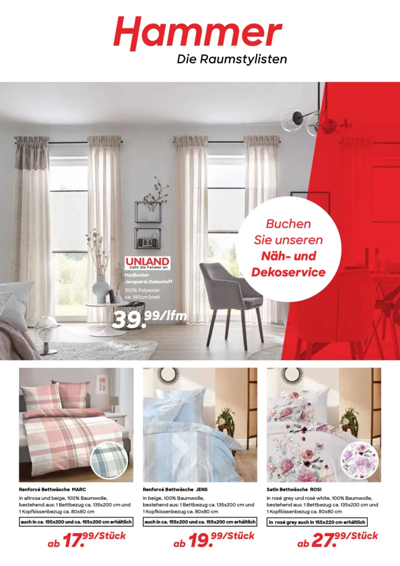 Hammer Prospekt vom 29.09.2025, Seite 1