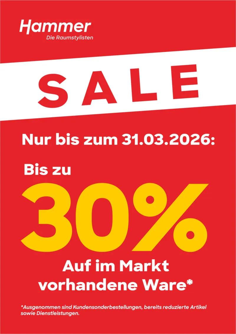 Hammer Prospekt vom 02.03.2026, Seite 1