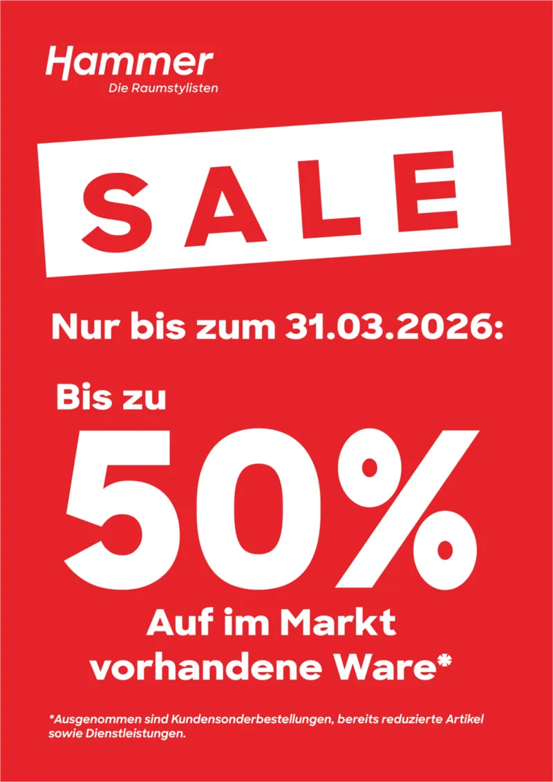 Hammer Prospekt vom 16.03.2026, Seite 1