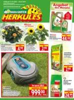 Herkules Baumarkt Prospekt vom 21.07.2025