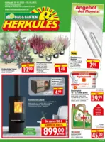 Herkules Baumarkt Prospekt vom 20.10.2025