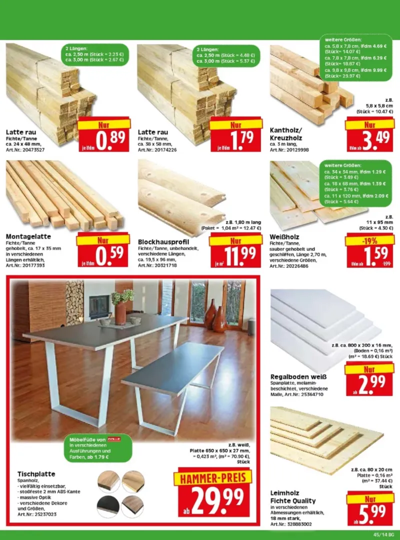 Herkules Baumarkt Prospekt vom 03.11.2025, Seite 14