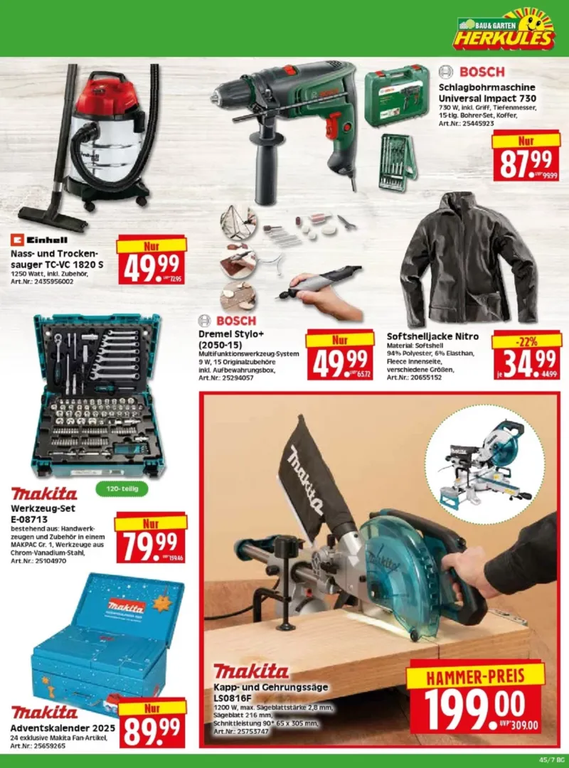 Herkules Baumarkt Prospekt vom 03.11.2025, Seite 7