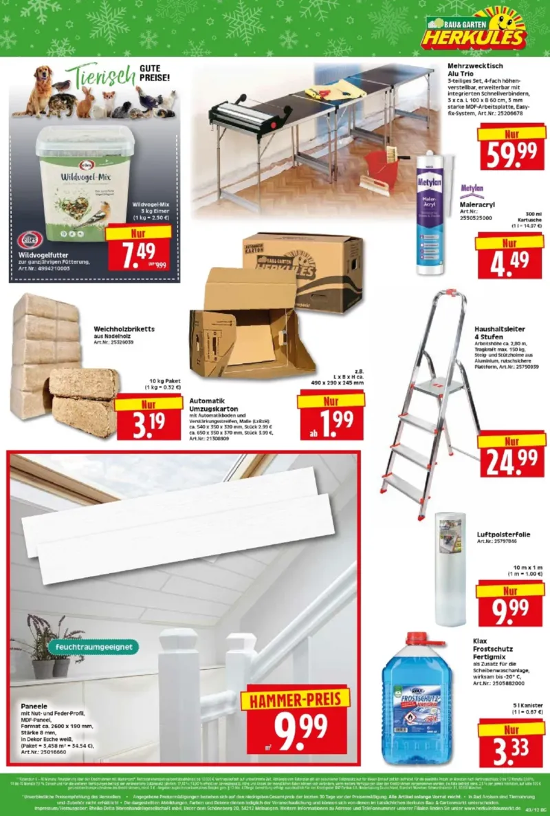 Herkules Baumarkt Prospekt vom 01.12.2025, Seite 12