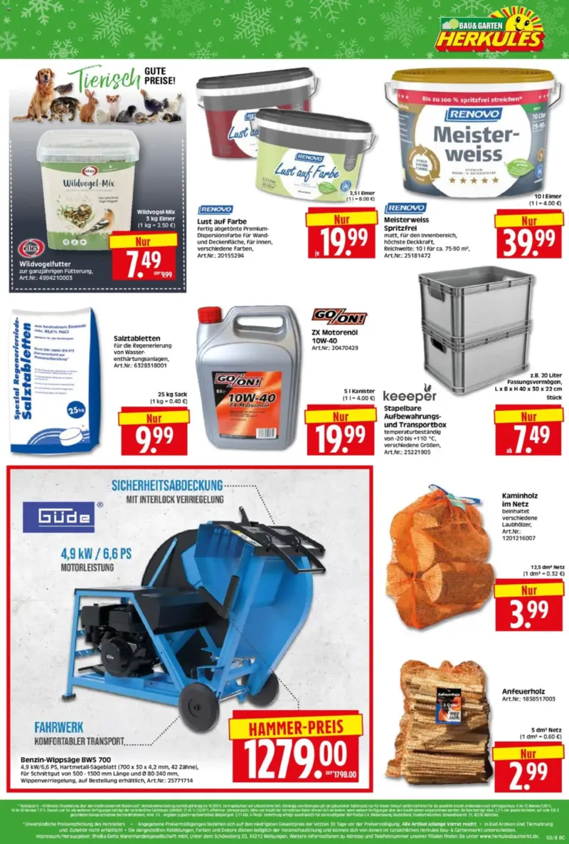 Herkules Baumarkt Prospekt vom 08.12.2025, Seite 8