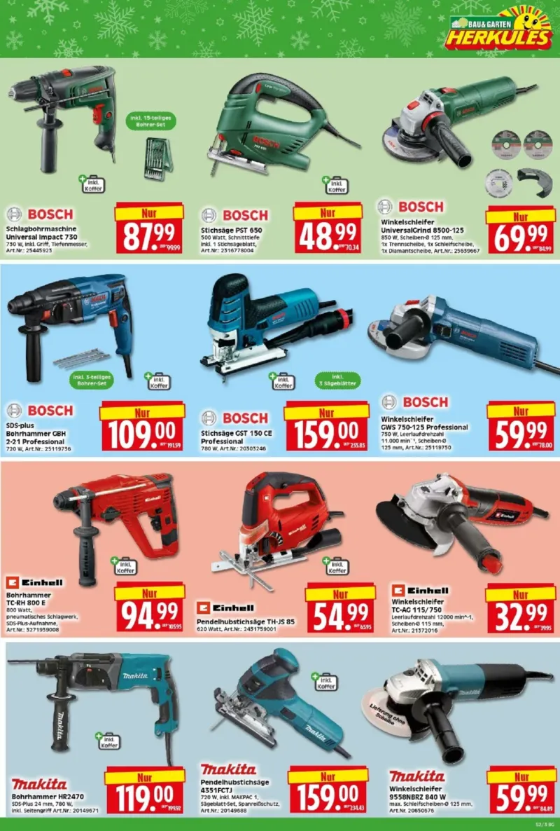 Herkules Baumarkt Prospekt vom 22.12.2025, Seite 3