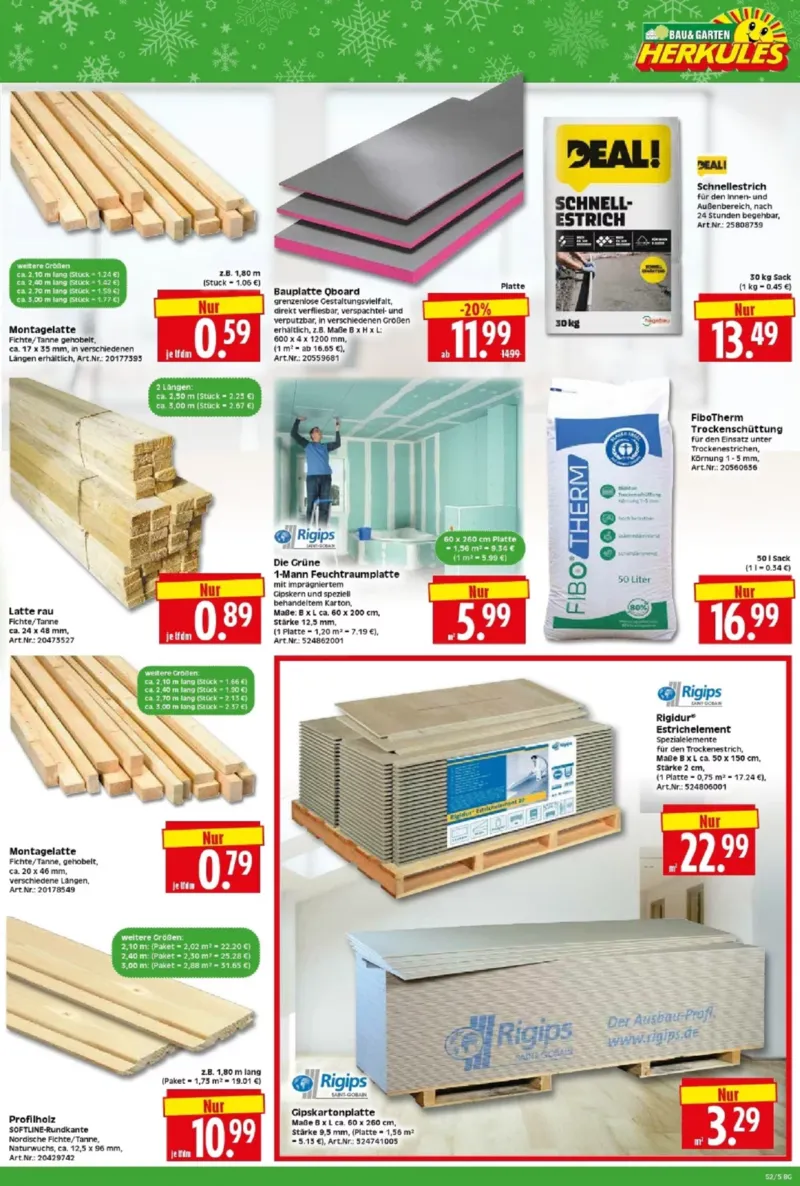 Herkules Baumarkt Prospekt vom 22.12.2025, Seite 5