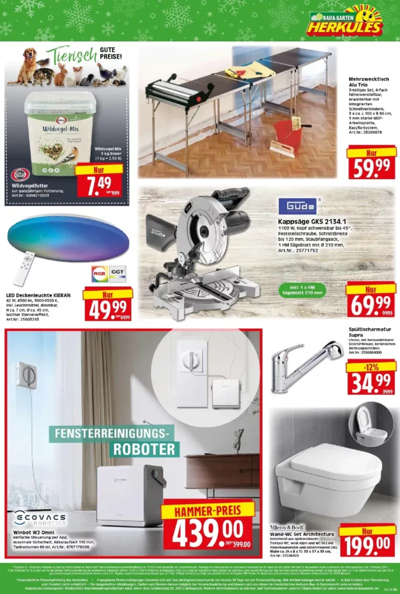 Herkules Baumarkt Prospekt vom 22.12.2025, Seite 8
