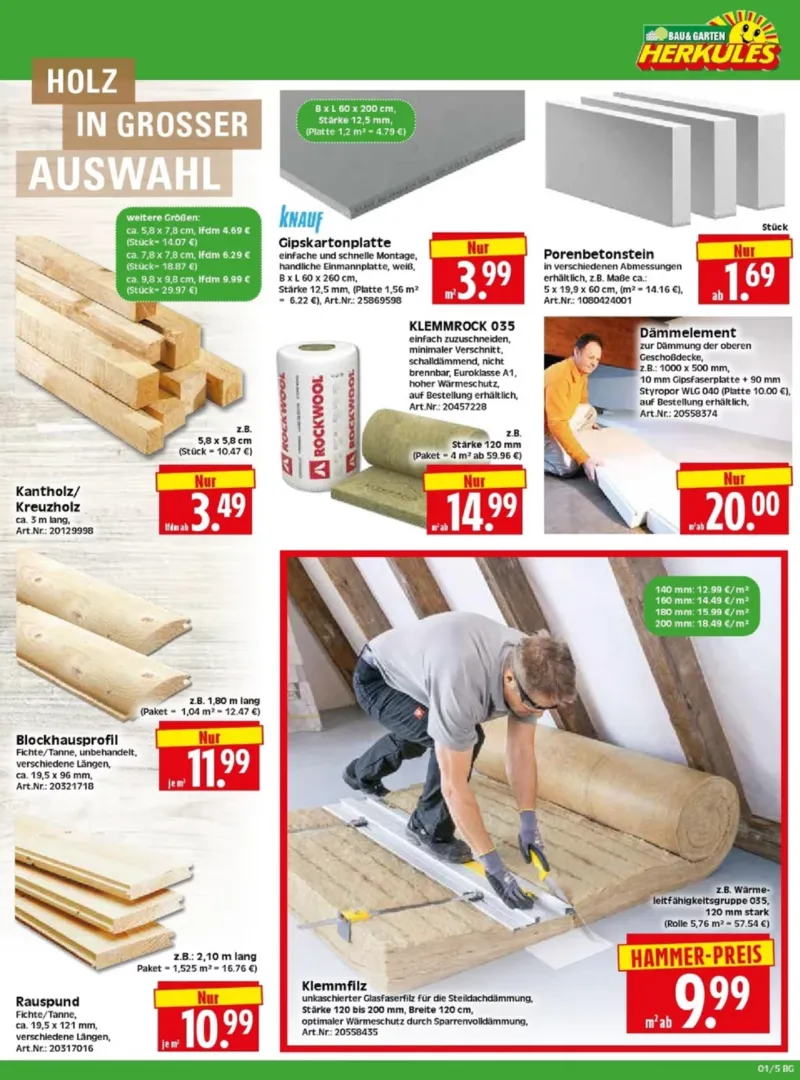 Herkules Baumarkt Prospekt vom 29.12.2025, Seite 5